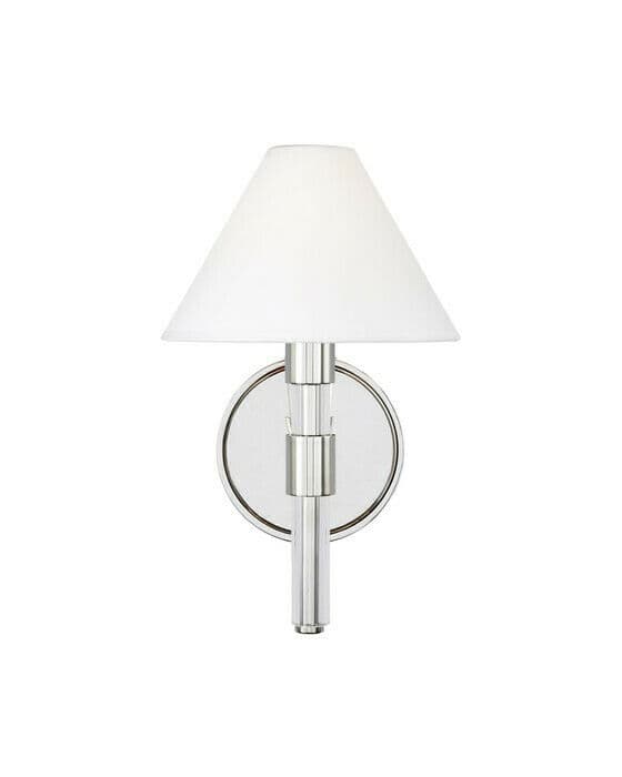Robert vägglampa nickel