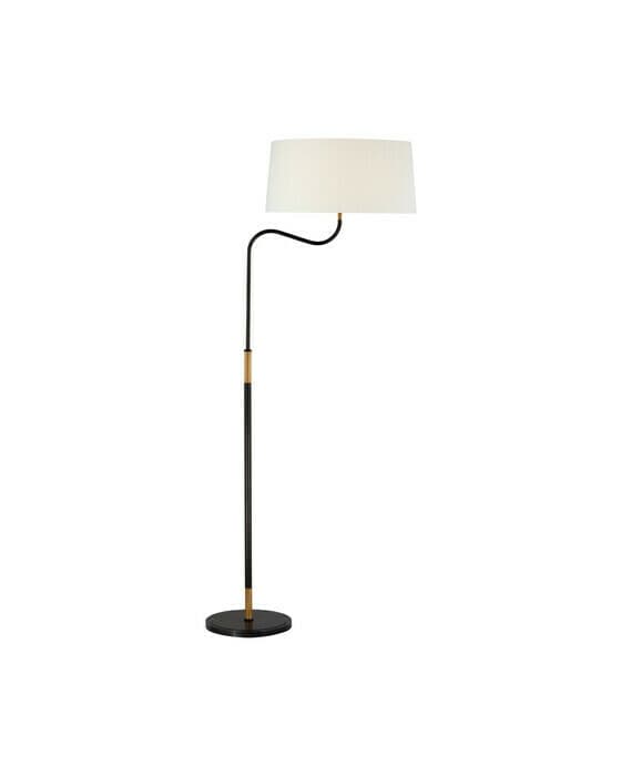Canto golvlampa justerbar brons/mässing