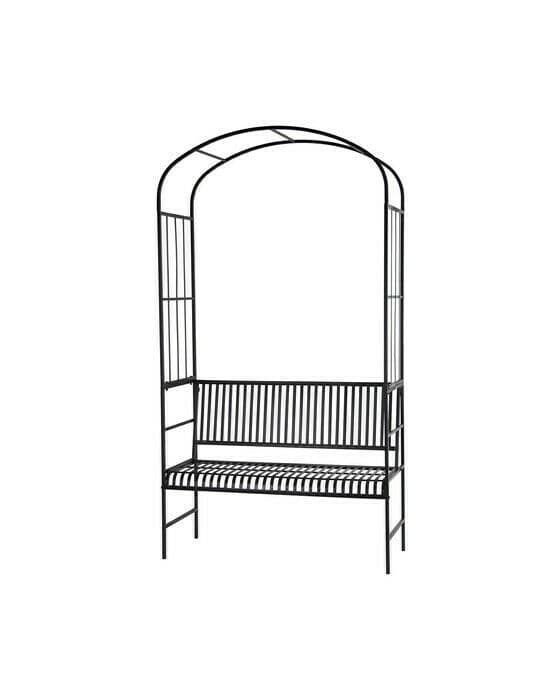 Toscana soffa m båge svart