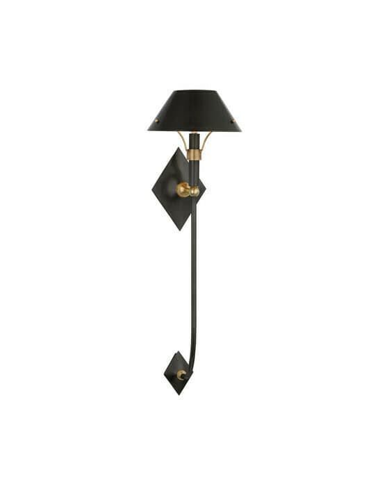 Turlington vägglampa brons/antik mässing