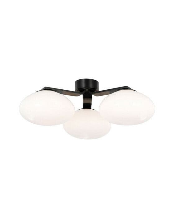 Marisol XL plafond trippel Gun Metal