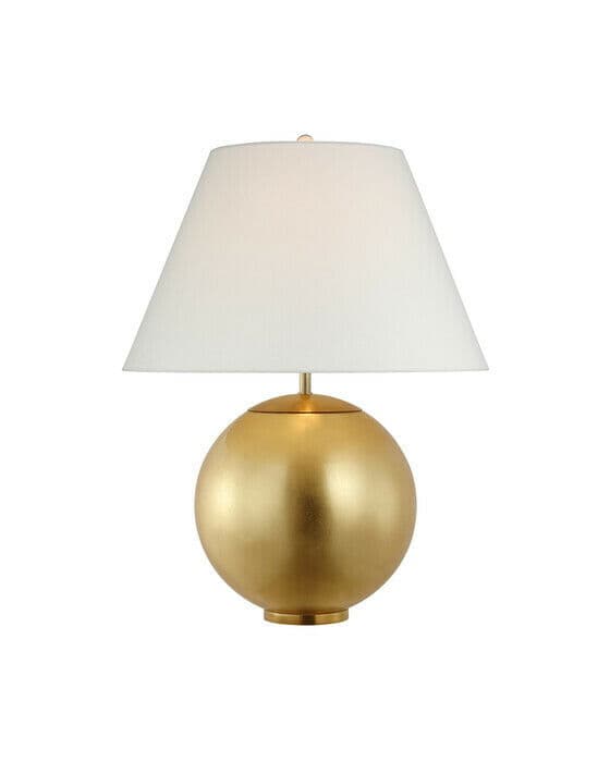 Morton bordslampa guld