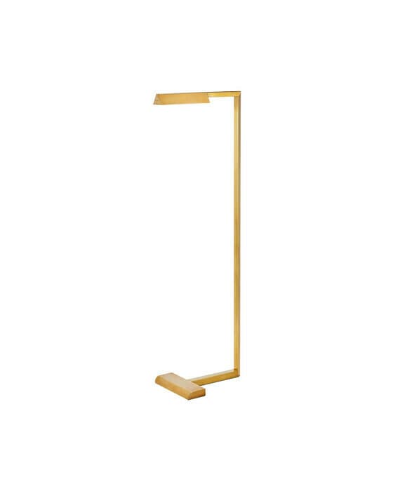 Dessau 38"" golvlampa mässing