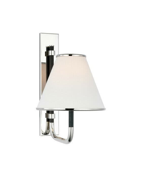 Rigby vägglampa nickel