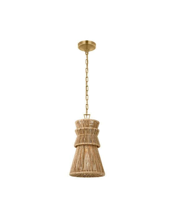 Antigua 10" takpendel natural abaca