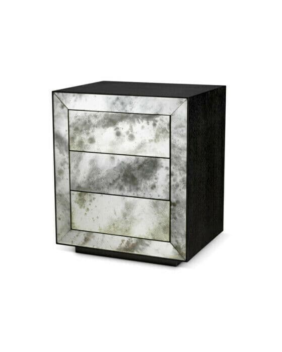 Bogart sängbord charcoal grey