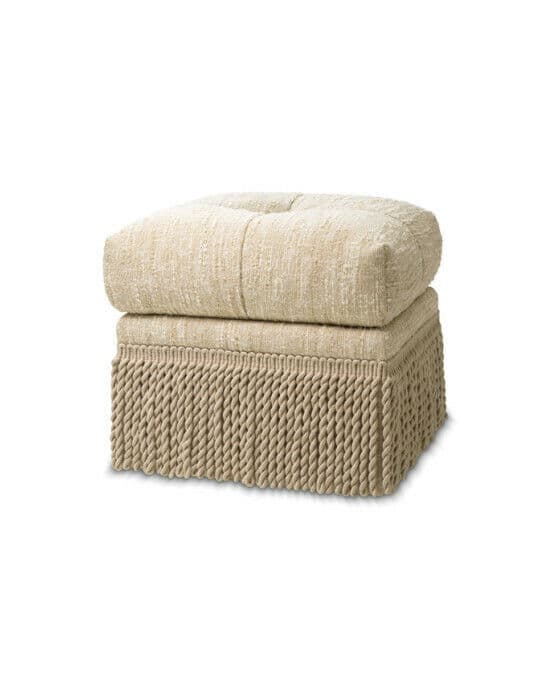 Dorantes fotpall bouclé sonata cream