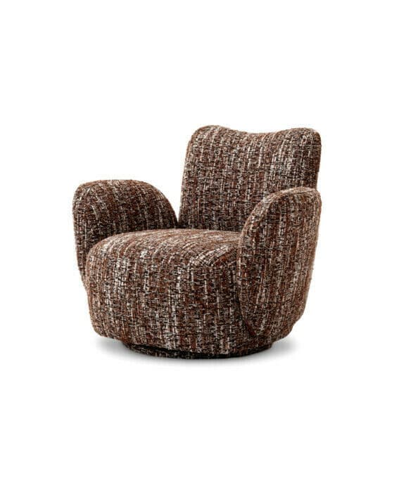 Merida fåtölj bouclé sonata red