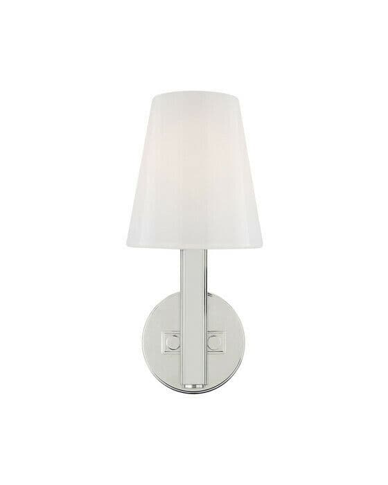 Logan vägglampa nickel