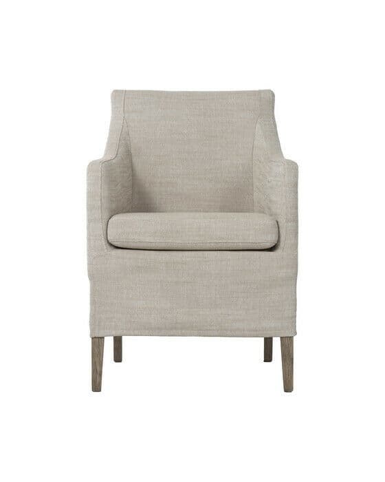 Avignon karmstol sophie linen black