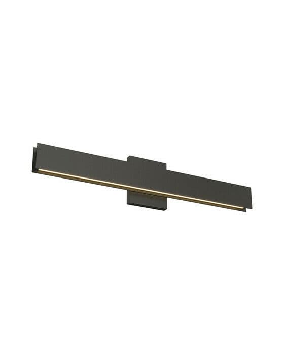 Bau 24" badrumsbelysning svart