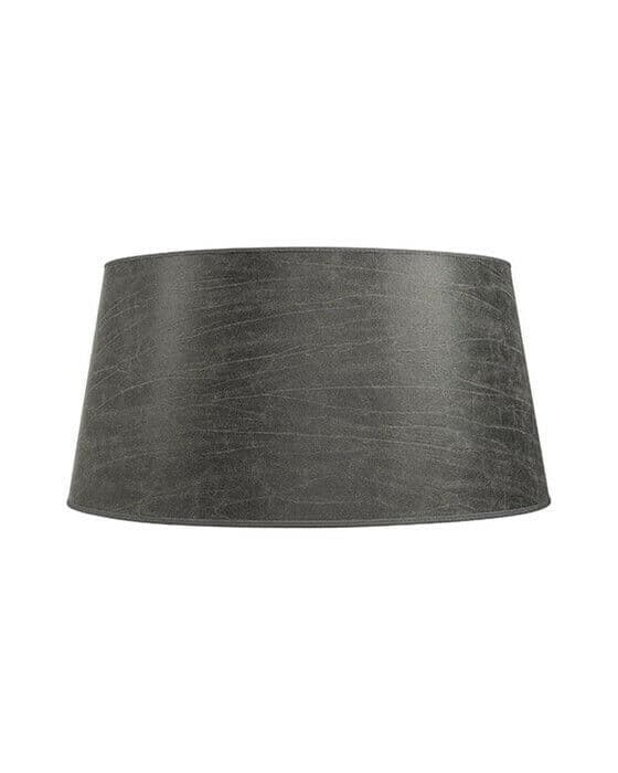 Classic lampskärm leather grey OUTLET