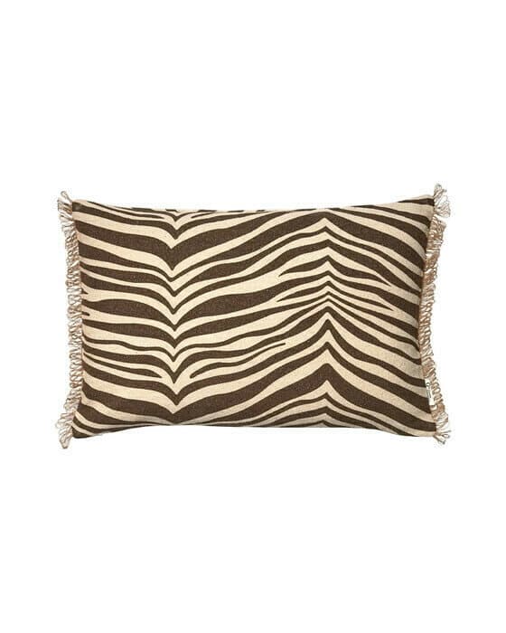 Zebra kudde brun