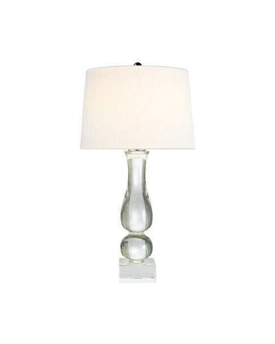 Contemporary Balustrade bordslampa crystal