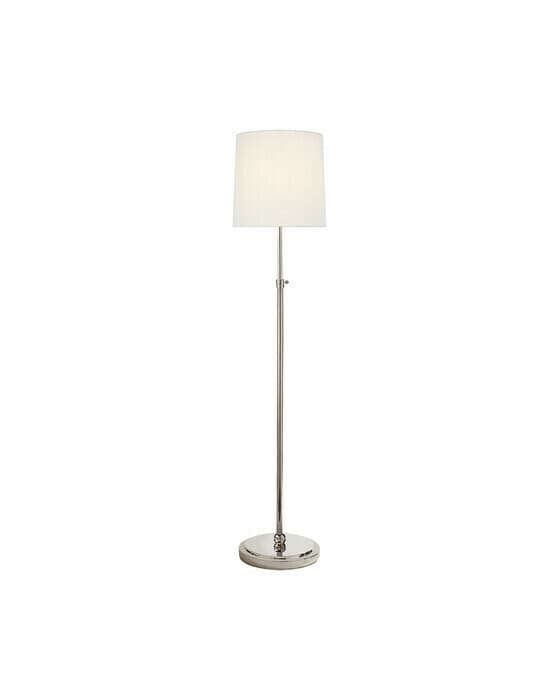 Bryant Wrapped golvlampa nickel