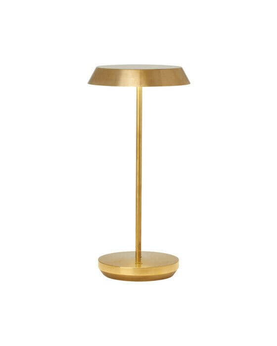 Tepa bordslampa uppladdningsbar mässing