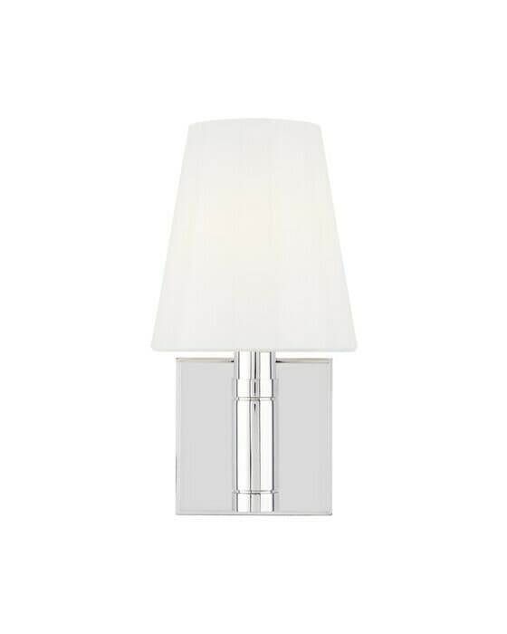 Beckham Classic vägglampa nickel