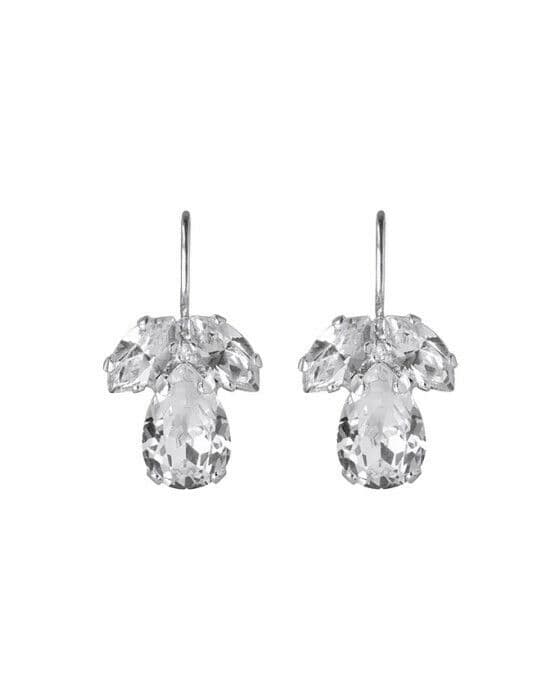 Petite Timo örhängen crystal rhodium
