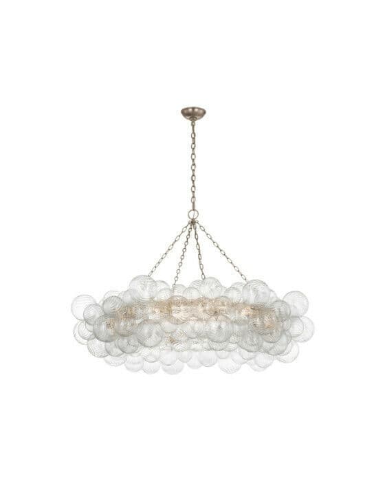Talia 54"" ring takkrona silver