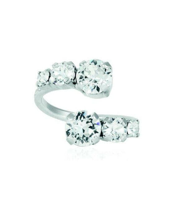 Halo ring rhodium crystal