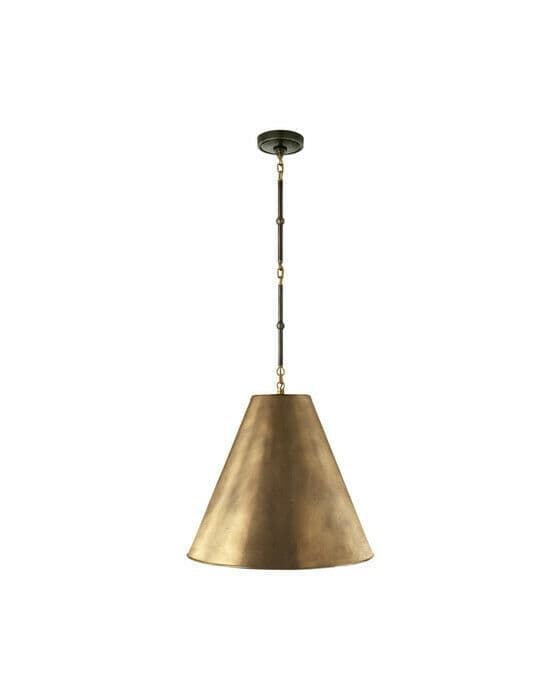 Goodman taklampa brons/mässing M