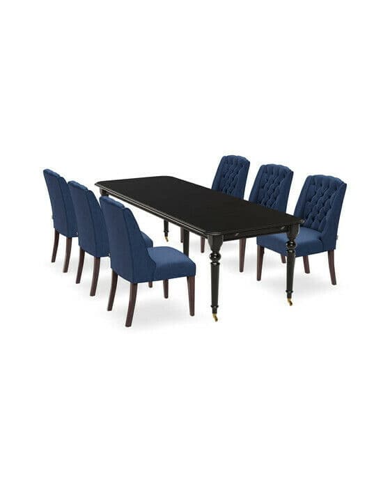 Modus matbord med Venice matstol indigo