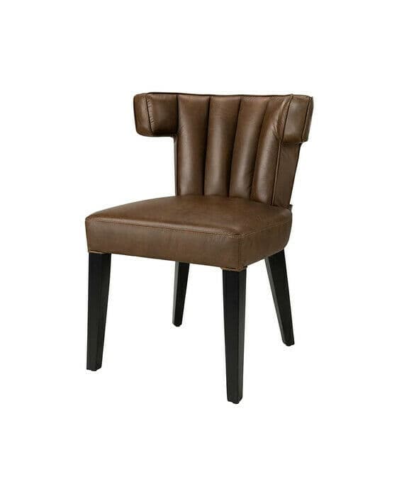 Baldwin matstol chocolate brown