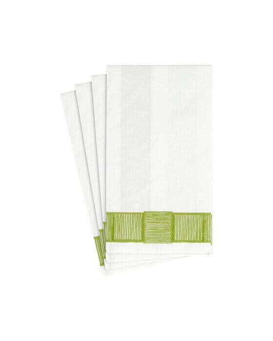 Ribbon Border servetter 12-pack