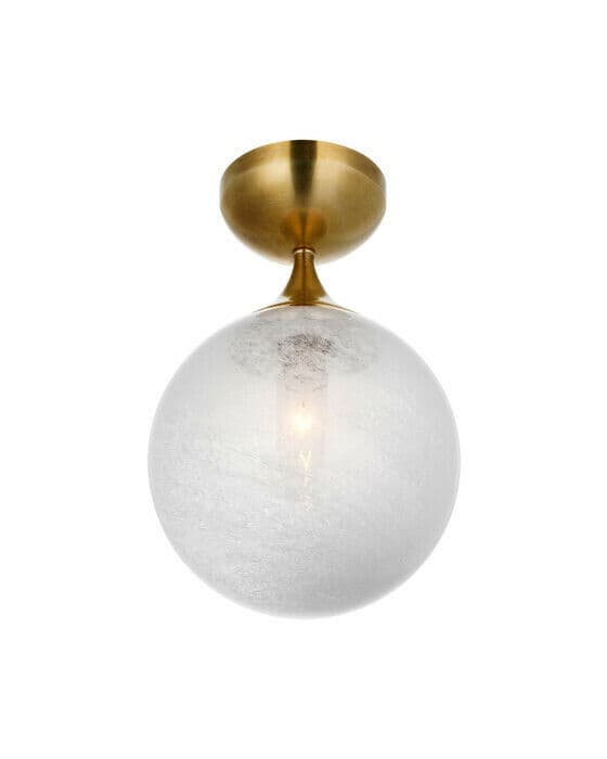 Cristol plafond antik mässing