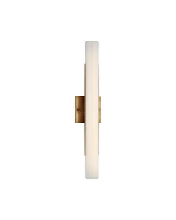 Precision 21" badrumsbelysning mässing
