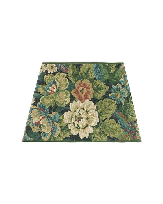 Square lampskärm ebonleaf flower OUTLET
