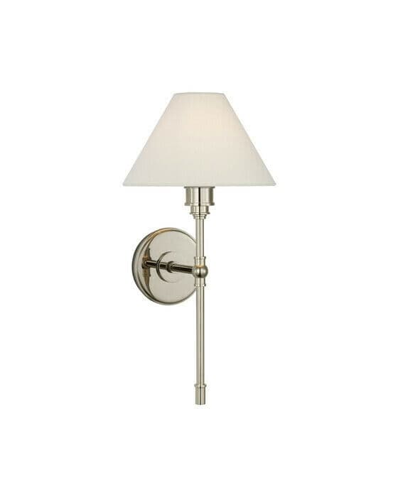 Parkington tail vägglampa nickel