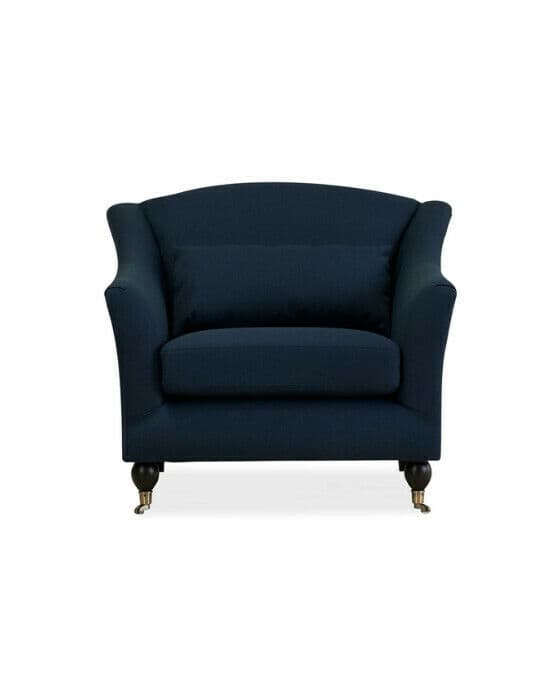 Dorchester fåtölj indigo