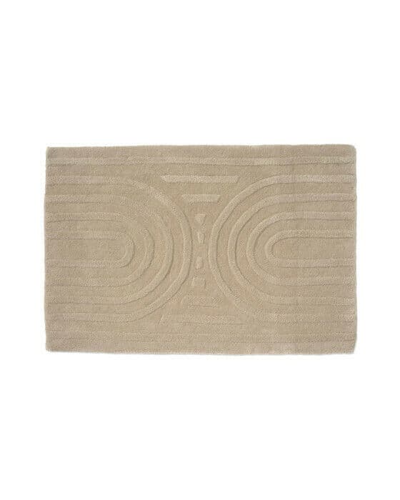 Curve dörrmatta beige OUTLET