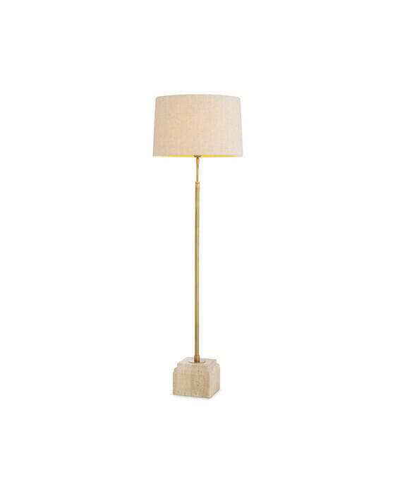 Rialta golvlampa mässing