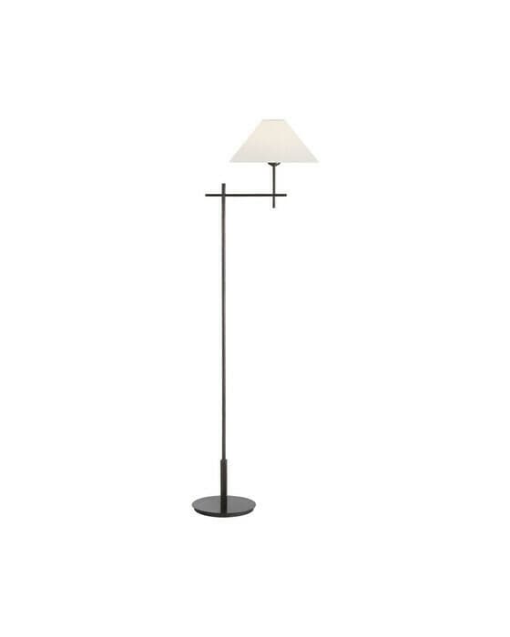 Hackney golvlampa brons