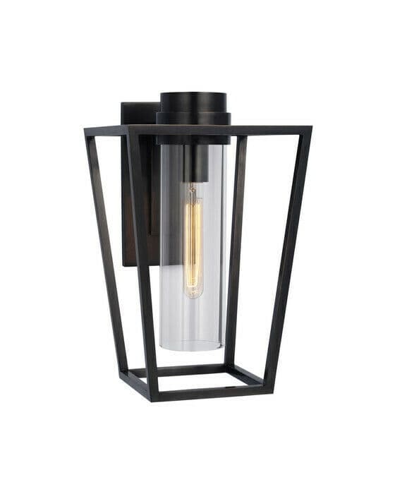 Presidio vägglampa ram brons S