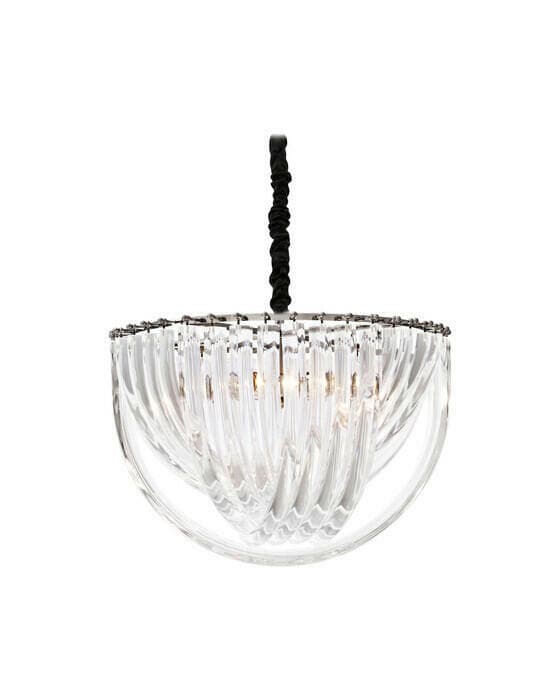 Takkrona glas/silver OUTLET
