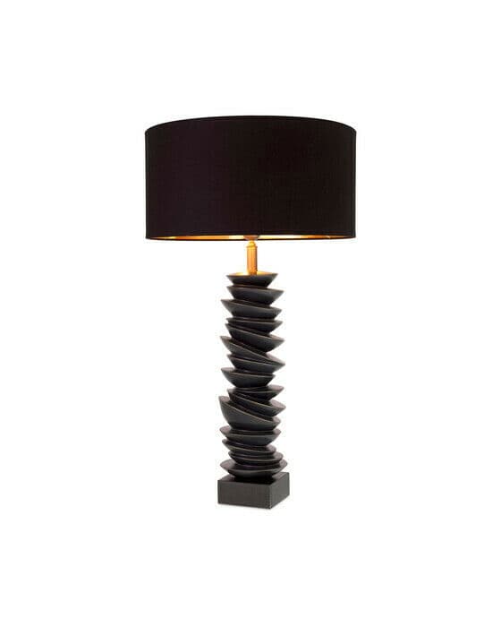Lorieux bordslampa brons