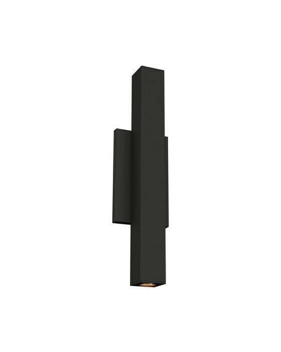 Chara 17"" fasadbelysning svart