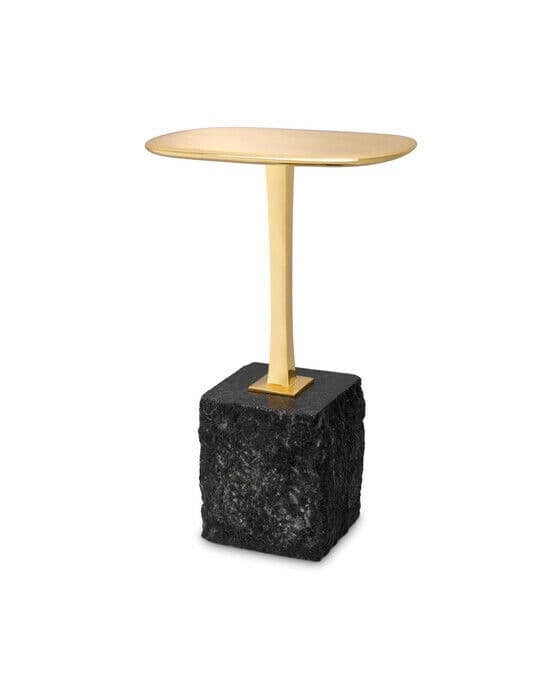Kayan sidobord polerad mässing