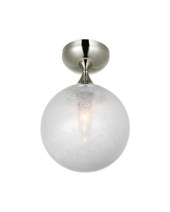 Cristol plafond nickel