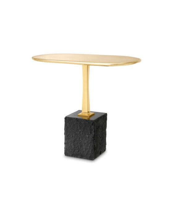 Kayan sidobord polerad mässing