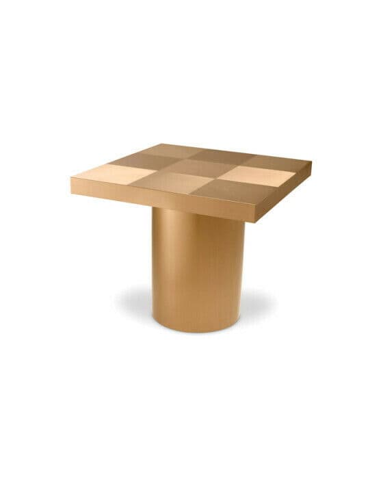 Laporte sidobord borstad mässing