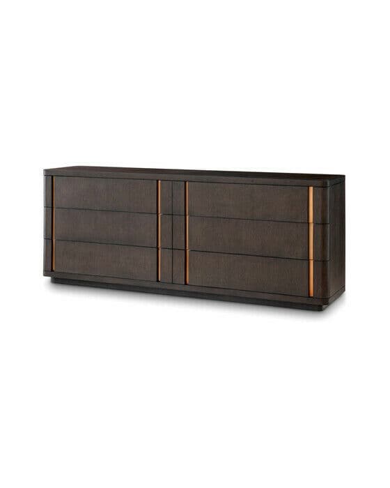 Modesto byrå mocha oak