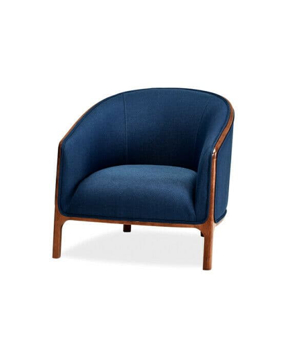 Ryder fåtölj indigo