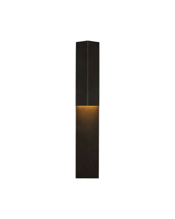 Rega 30"" Folded vägglampa brons
