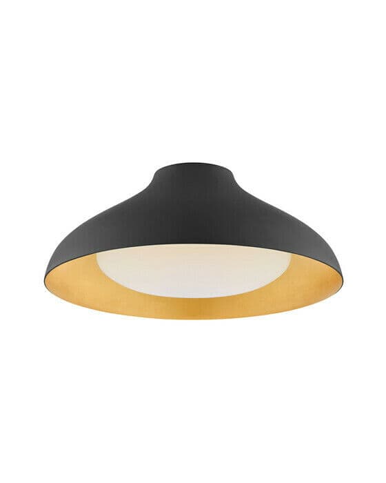 Agnes 18" plafond svart