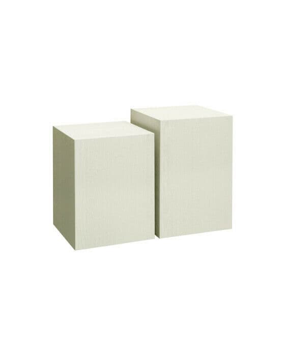 Trent sidobord ivory mist 2-set
