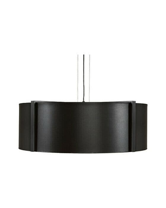 Calgary taklampa läder ebony